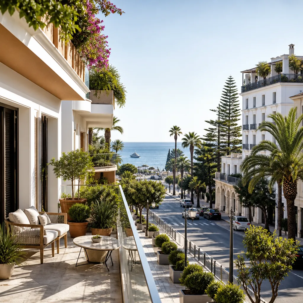 Editorial hero image for a Spanish property content hub article. Topic: Buying Property in Ricardo Soriano, Spain: A Comprehensive Guide. Town: ricardo-soriano. Elegant Mediterranean real estate lifestyle, bright natural light, no text, no logos.