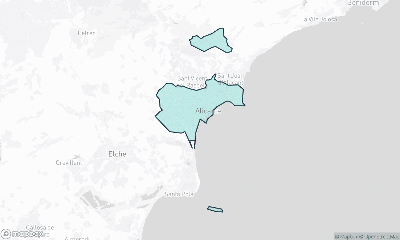 Illustrative map of 