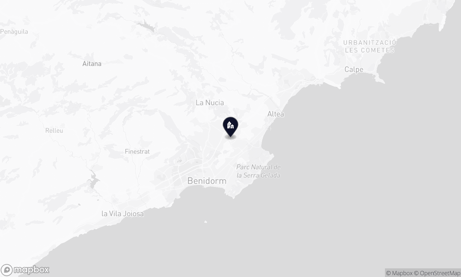 Carte illustrative de Lalfas Del Pi