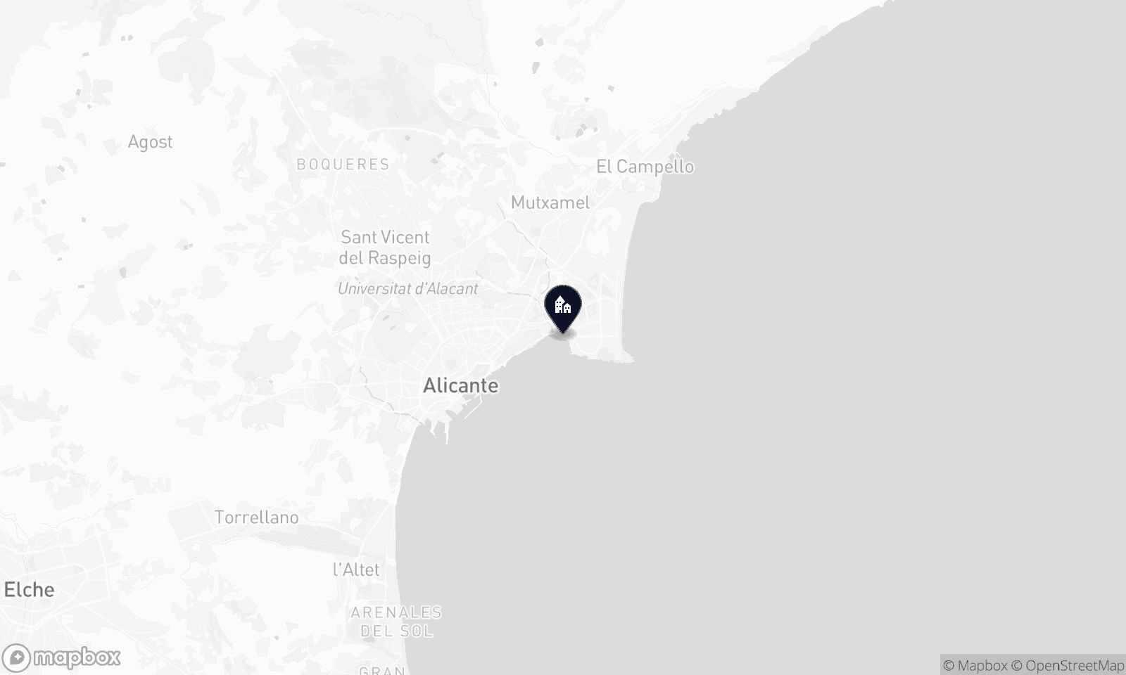 Mapa ilustrativo de Las Brisas