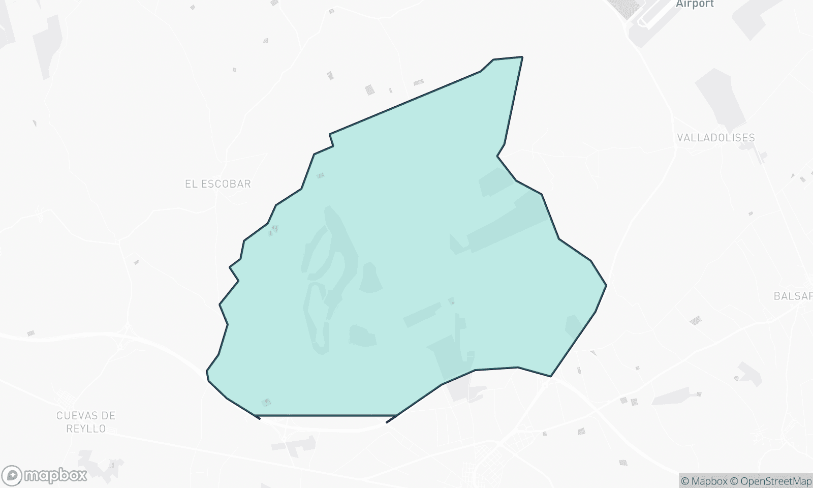 Illustrative map of Hacienda Del Alamo Golf