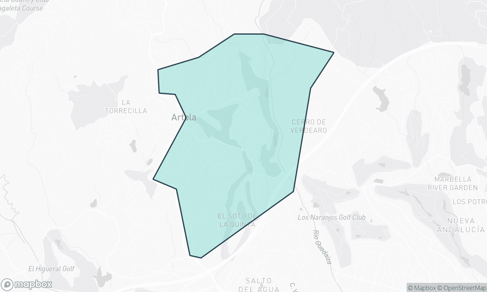 Mapa ilustracyjna La Quinta