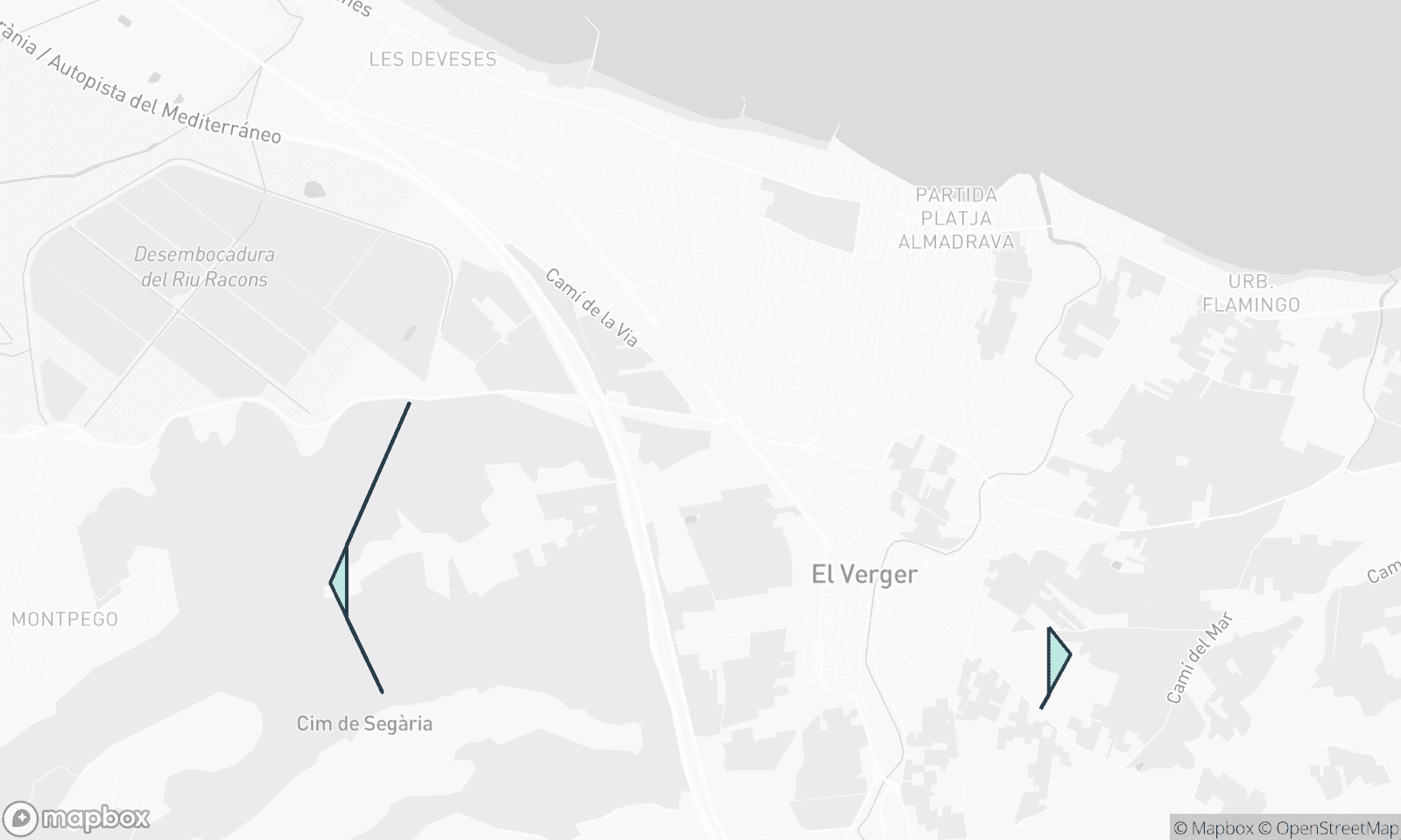 Illustrative map of El Verger