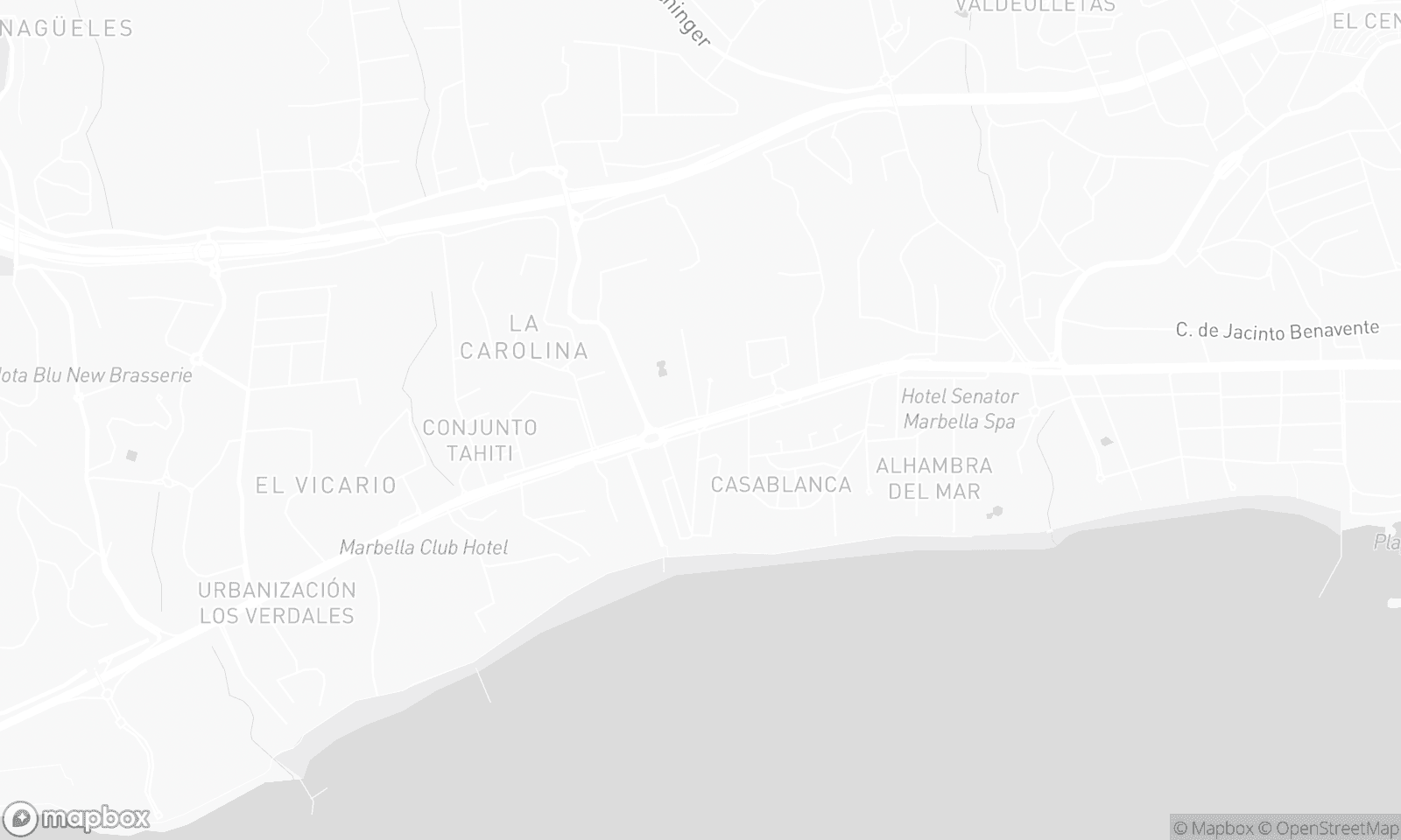Mapa ilustrativo de La Carolina Guadalpin
