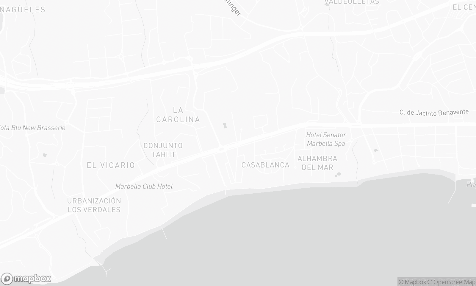 Illustrative map of La Carolina Guadalpin