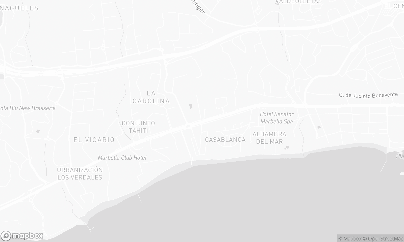 Illustrative map of La Carolina Guadalpin