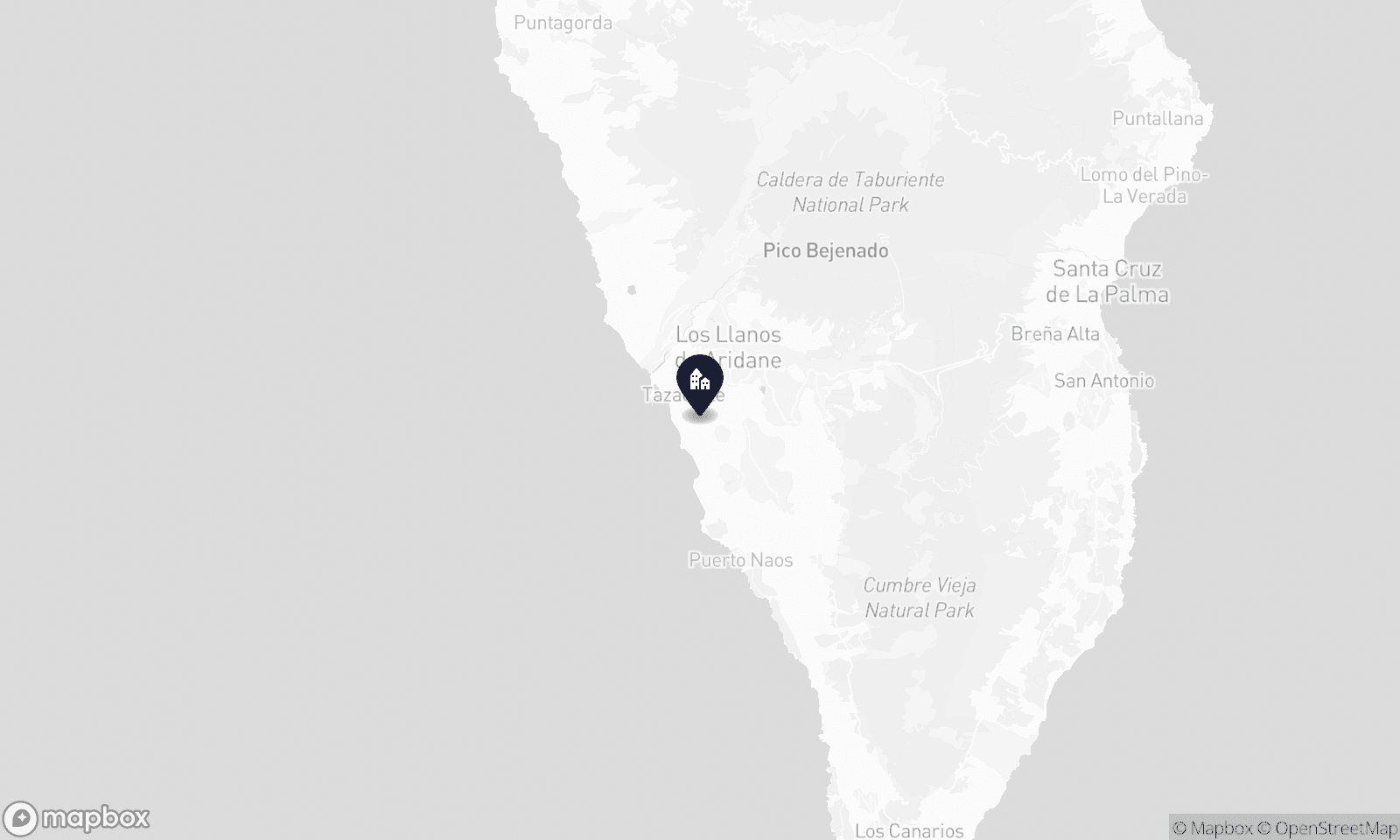 Illustrative map of Marina Alta