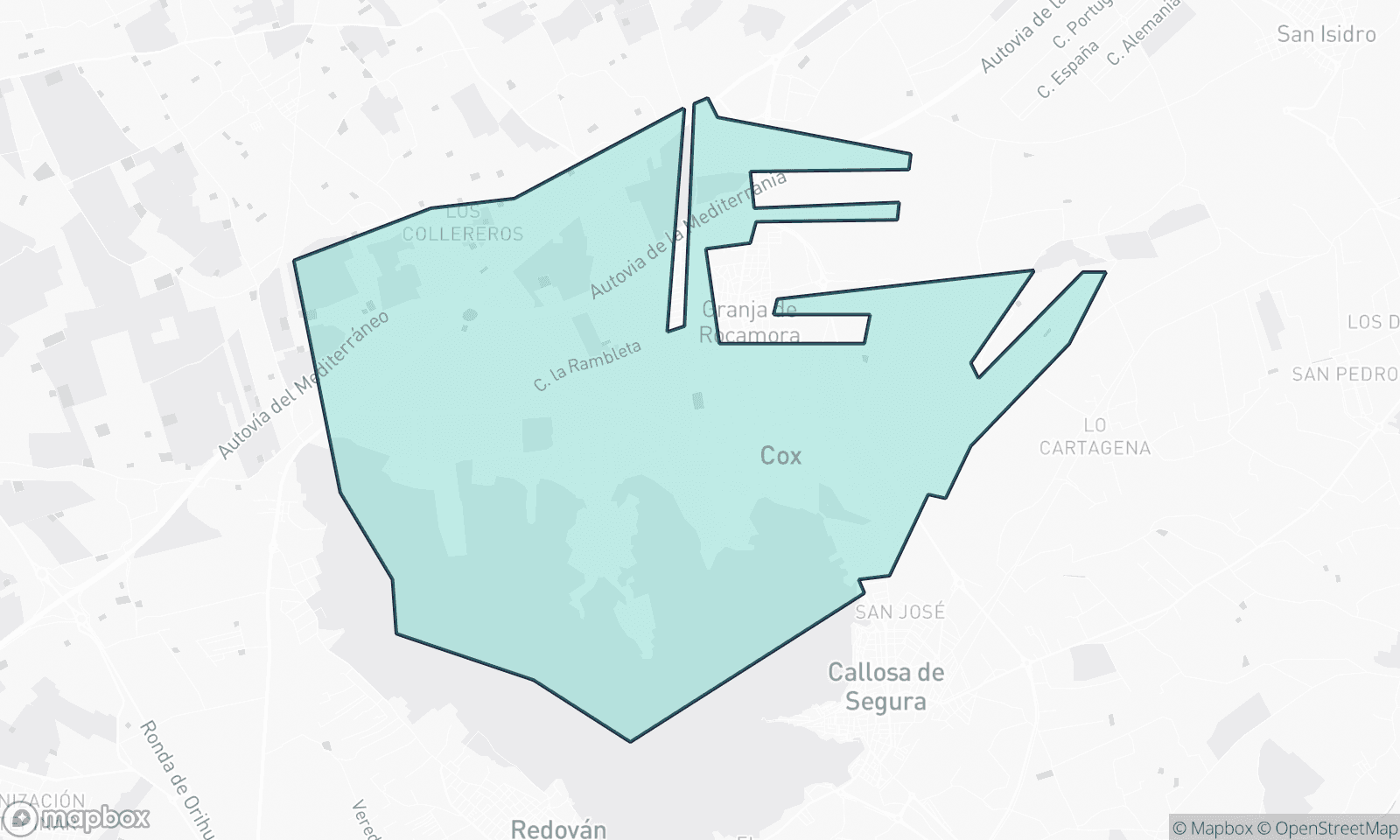 Kuvaava kartta: Cox