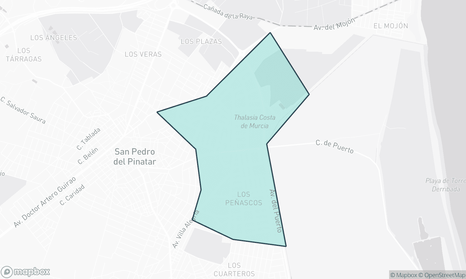 Carte illustrative de Los Penascos El Salero Los Imbernones