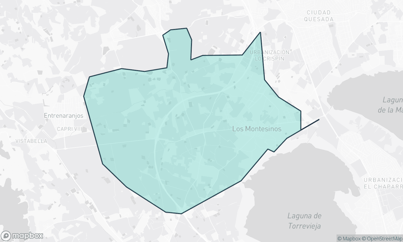 Carte illustrative de Los Montesinos