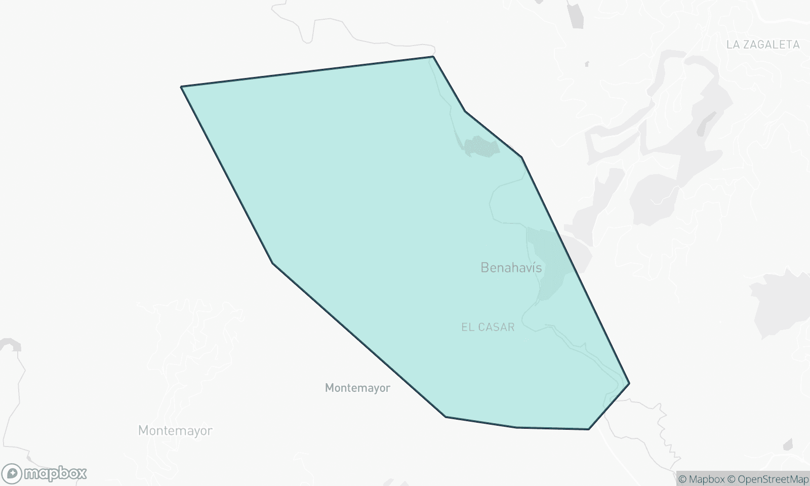 Illustrative map of Benahavis