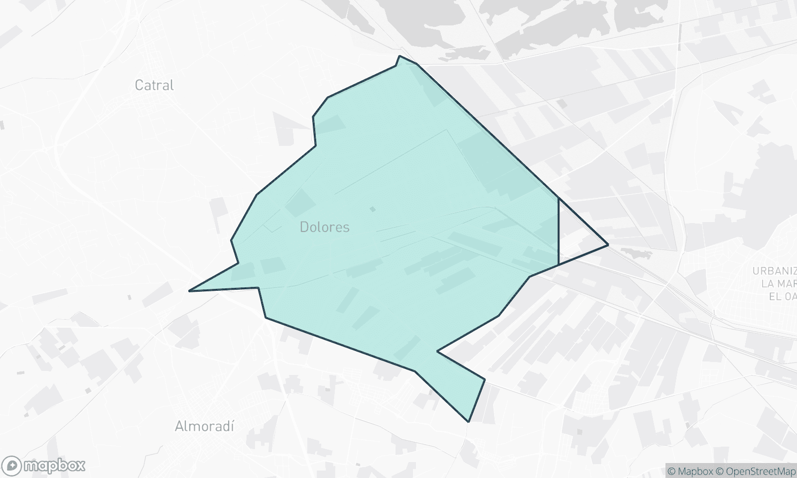 Carte illustrative de Dolores