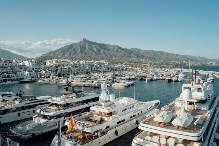 Puerto Banus 1970. Puerto Deportivo de Lujo